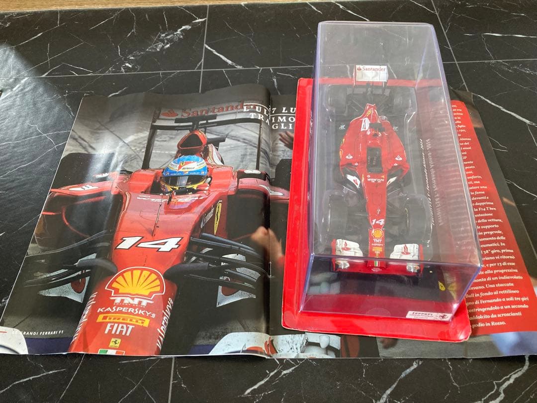 みーちゃん日本未発売　フェラーリF1 ビッグスケールコレクション F14T