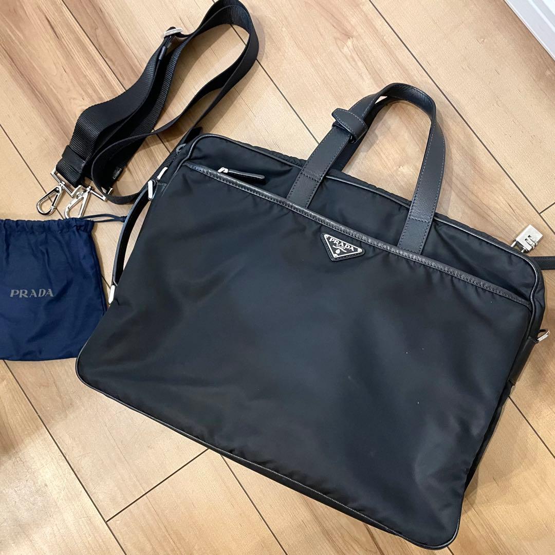 PRADA 3way ブリーフケース バックパック 2VE015 ブラック