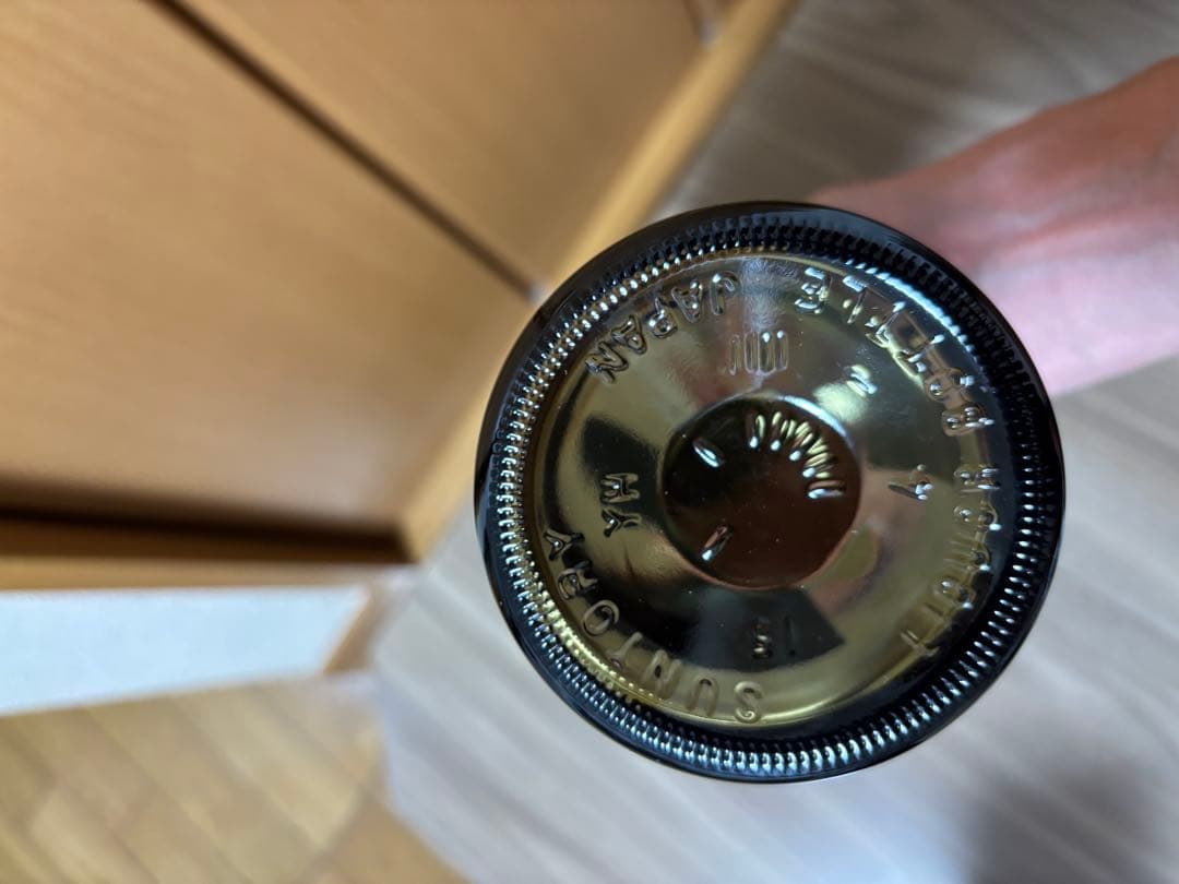 【空瓶/箱付】山崎 18年 シングルモルトウイスキー【未洗浄】