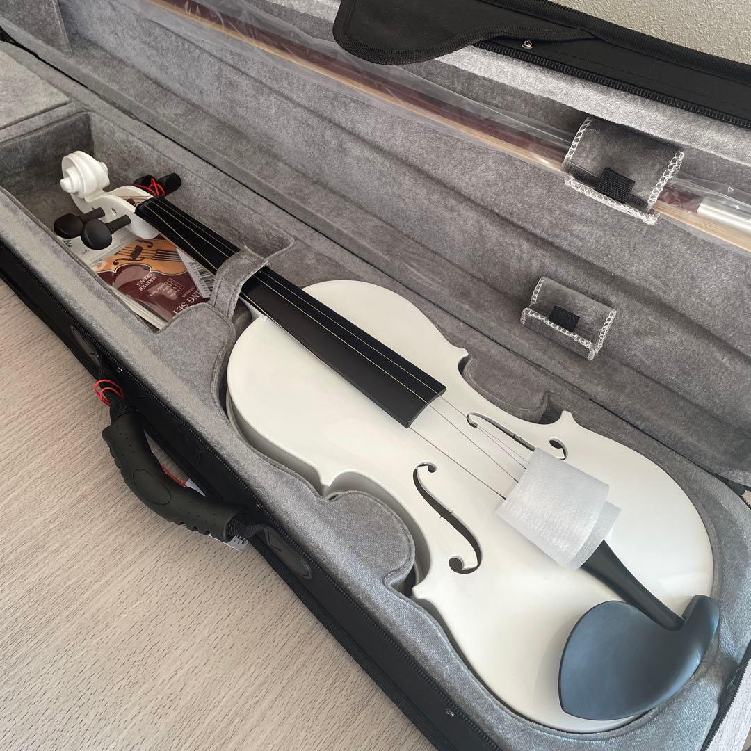 [新品] Hallstatt バイオリン V-12/WH 4/4サイズ ホワイト