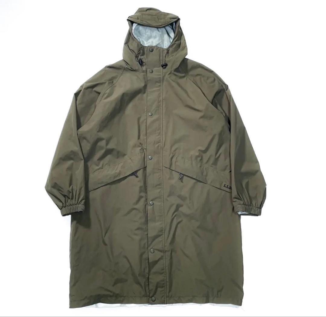 新品　90s L.L.Bean Stowaway coat ストームコート