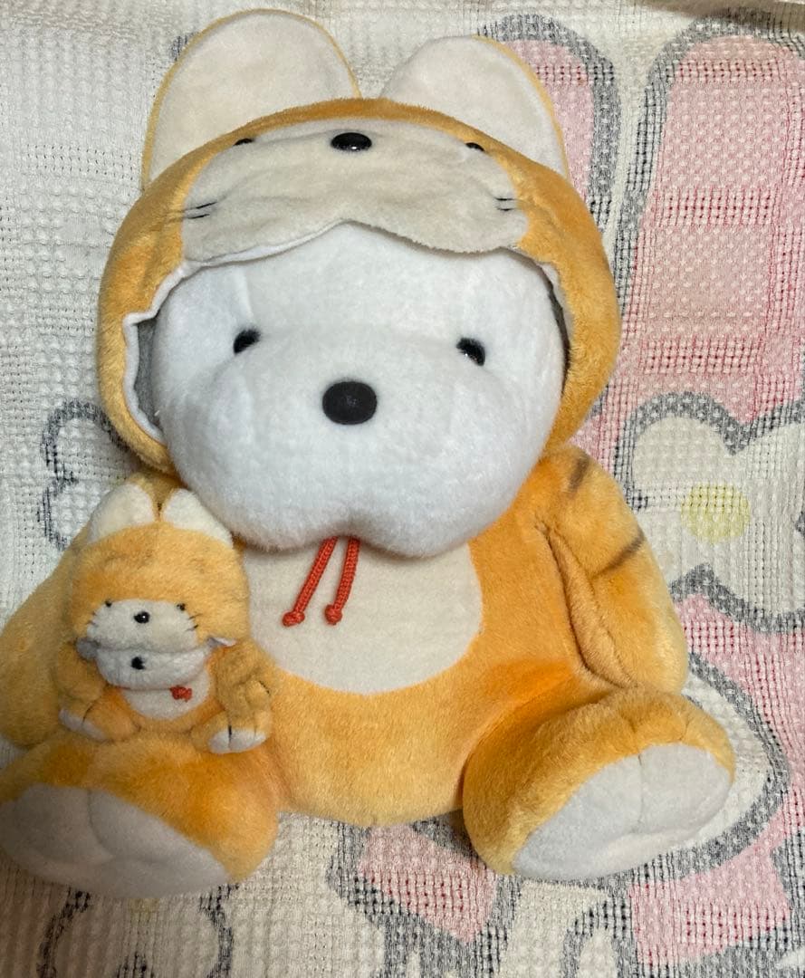 オリエンタルトーイ　うめ吉　着ぐるみ　ぬいぐるみ　おこん　中古品　約40cm
