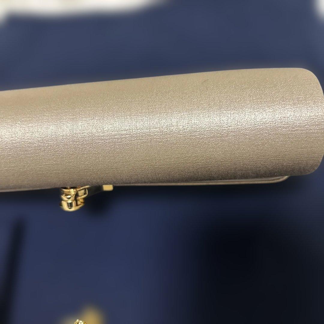 【未使用級】現行　岩佐（SHINCA）　メロウ　サンドベージュ　パーティーバッグ