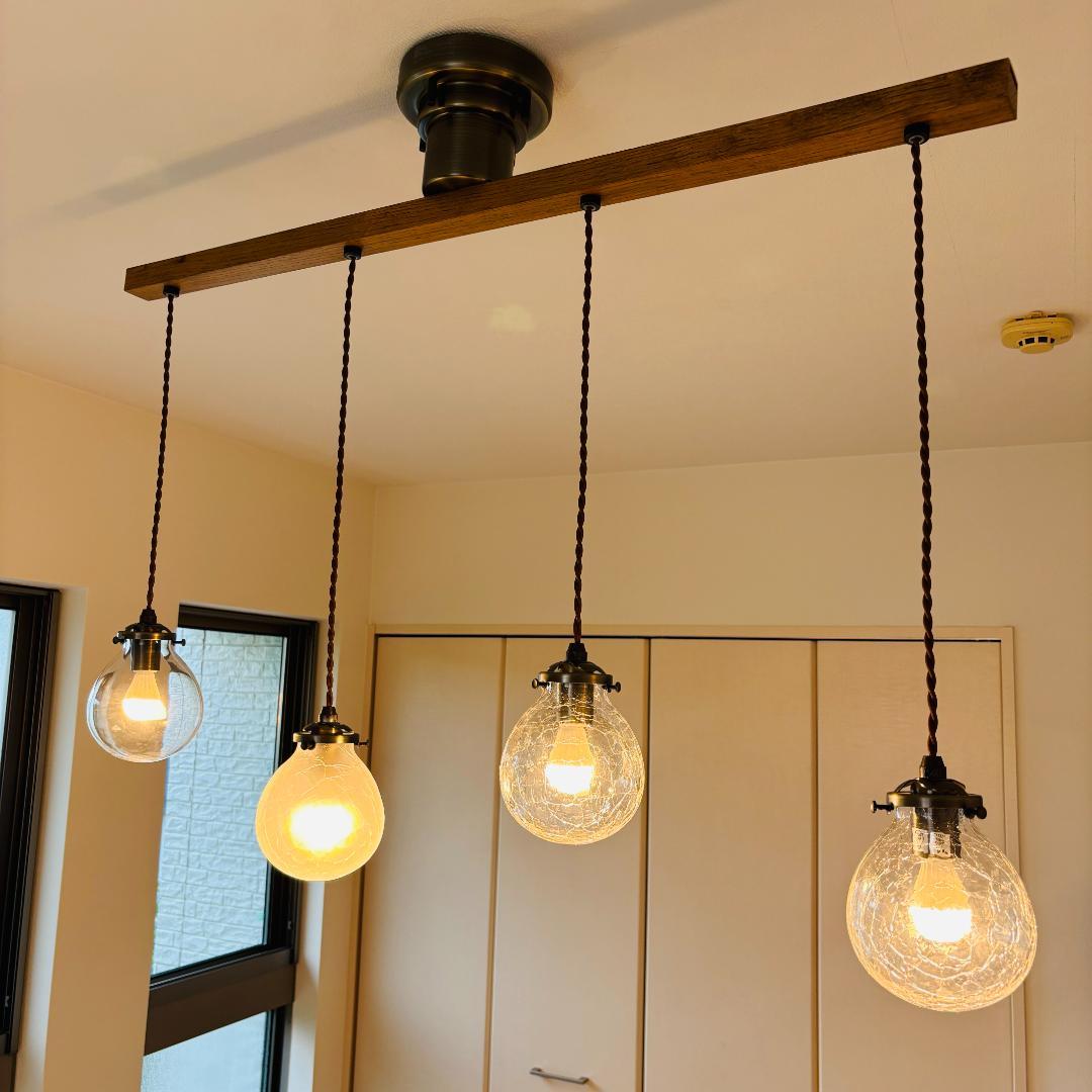 【★最終価格★早いもの勝ち40%OFF!! 】おしゃれペンダントライト4連!!!