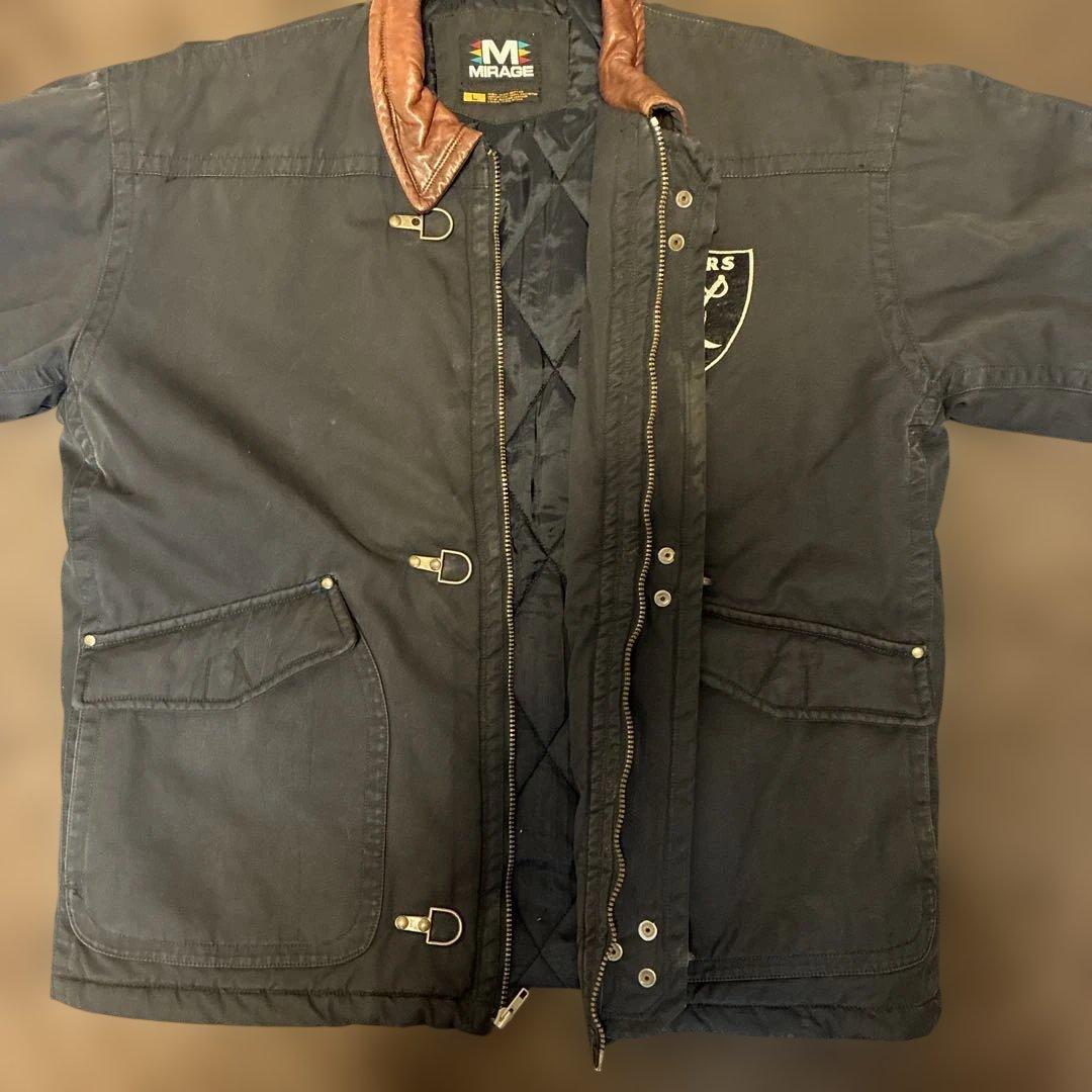 レア！ レイダース RAIDERS ファイャーマンコート 古着