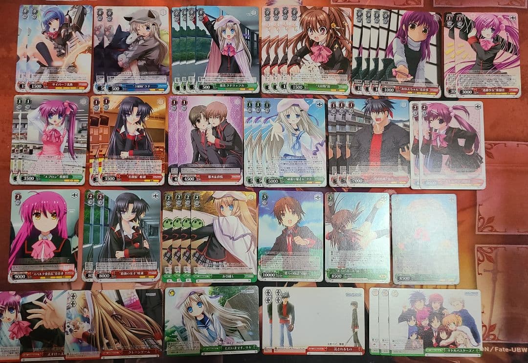 リトルバスターズ　リトバス　Key　デッキ　ヴァイスシュヴァルツ