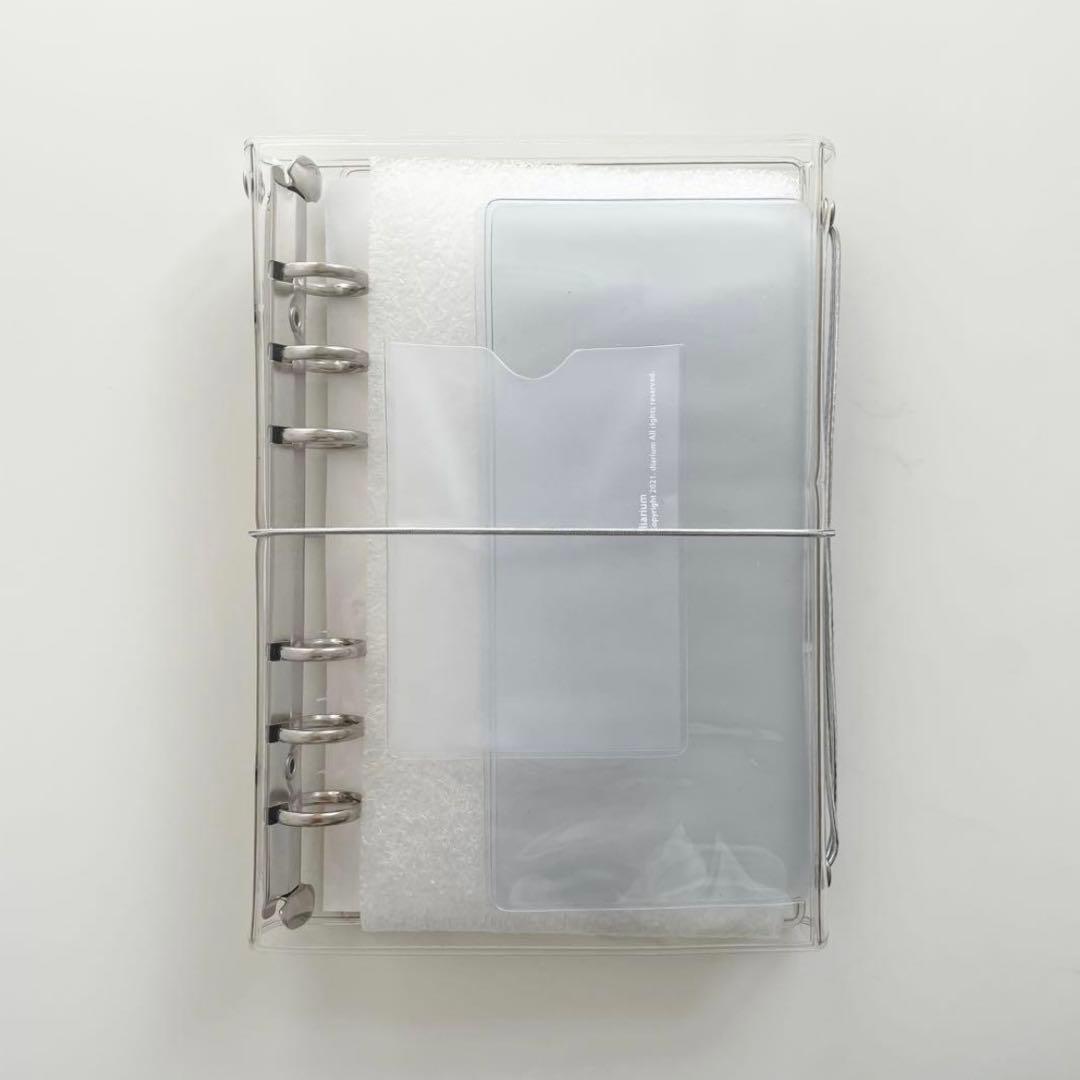 早い者勝　韓国　貯金　バインダー　カバー　A6 diarium 推し活　No.2