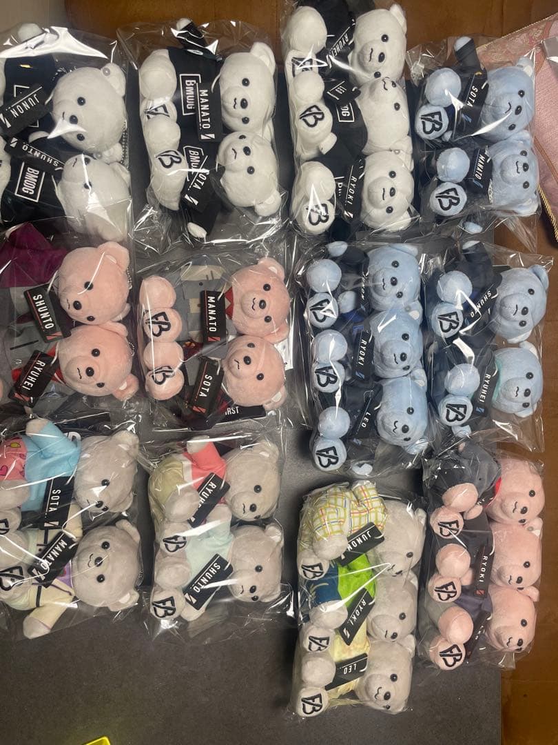 BE:FIRST くまぬいぐるみ コンプまとめ売り