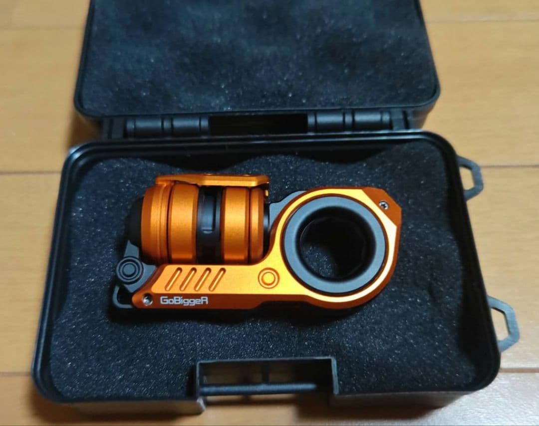 正規品 GoBiggeR Sinian アルミオレンジ フィジェット 音叉