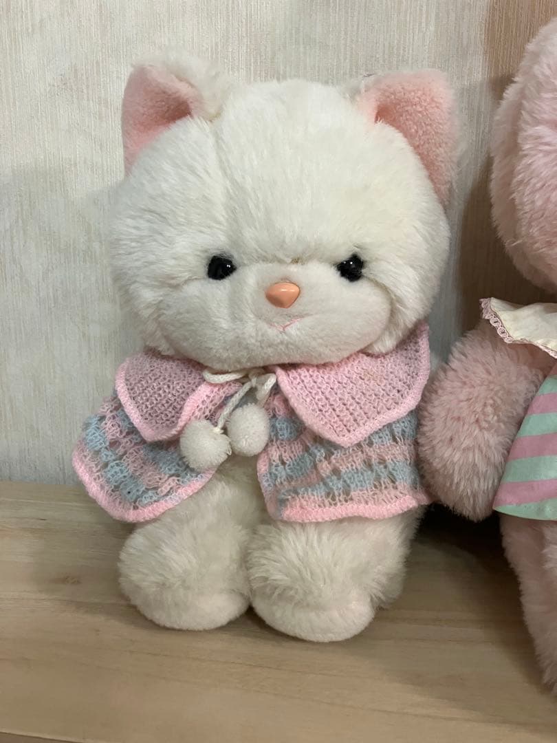 吉徳　昭和レトロぬいぐるみ　ネコ