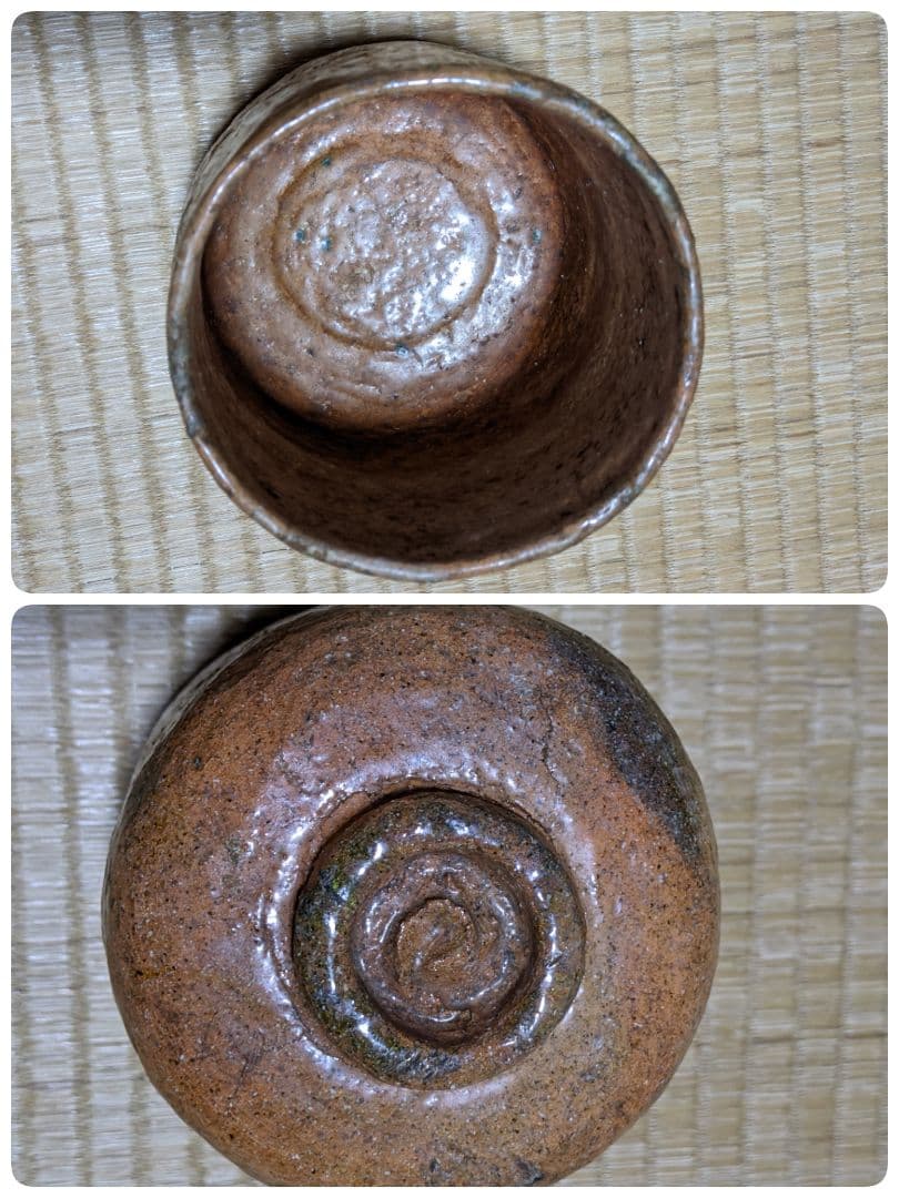 ⭐️大樋焼？ 茶道具 筒茶碗 江戸時代〜明治時代 古美術品 骨董品