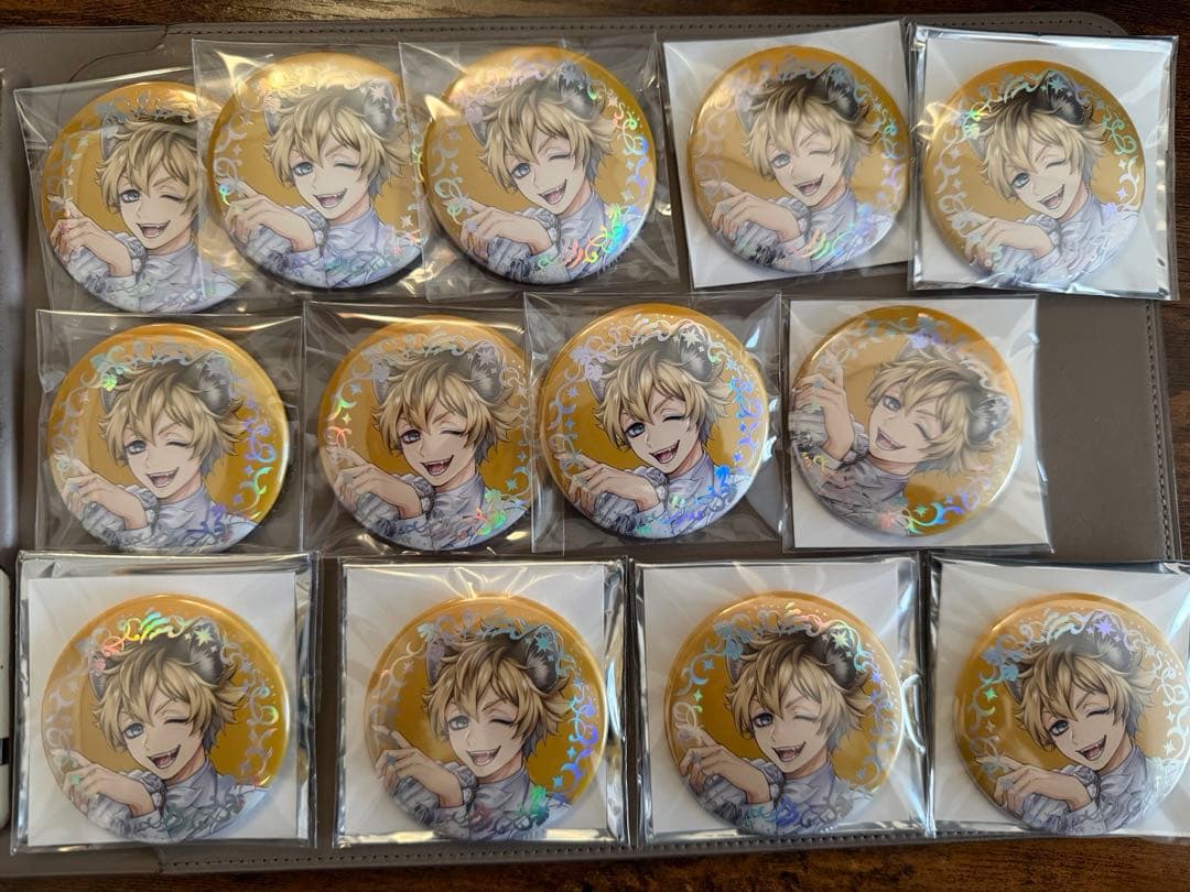 ラギー　プラチナジャケット　缶バッジ