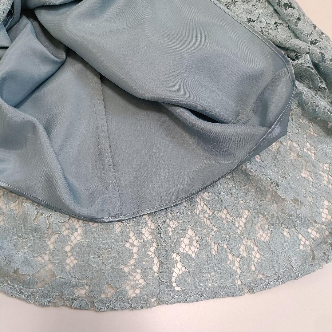 東京ソワール カバーアップ付きセミロングワンピース 大きいサイズ 15号