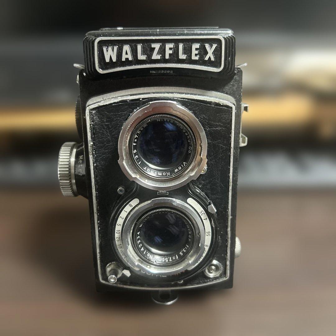 【完動品】二眼レフ Walzflex IIIA 作例あり