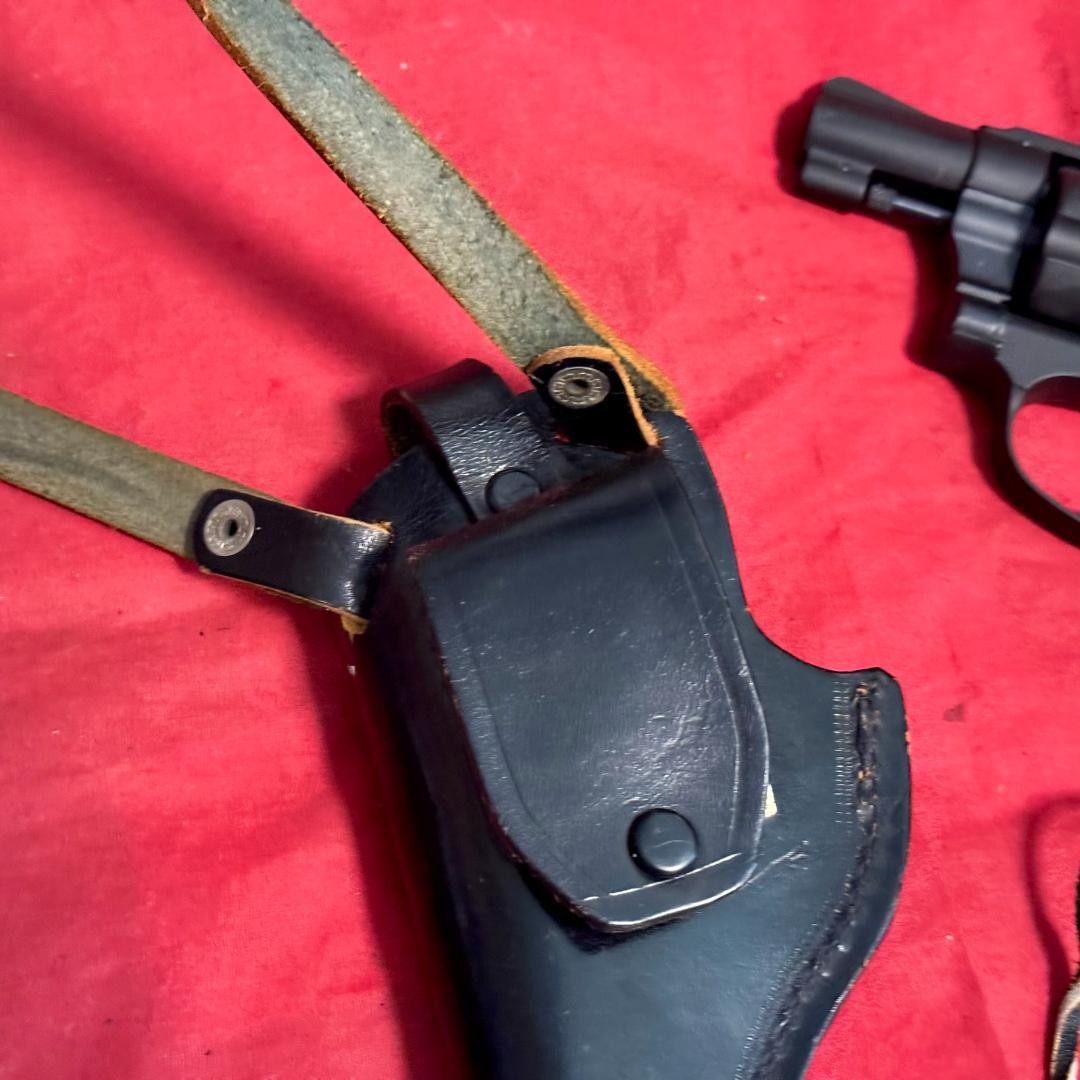 整備済 小型リボルバー用 ショルダーホルスター ヒップホルスター コンバージョン