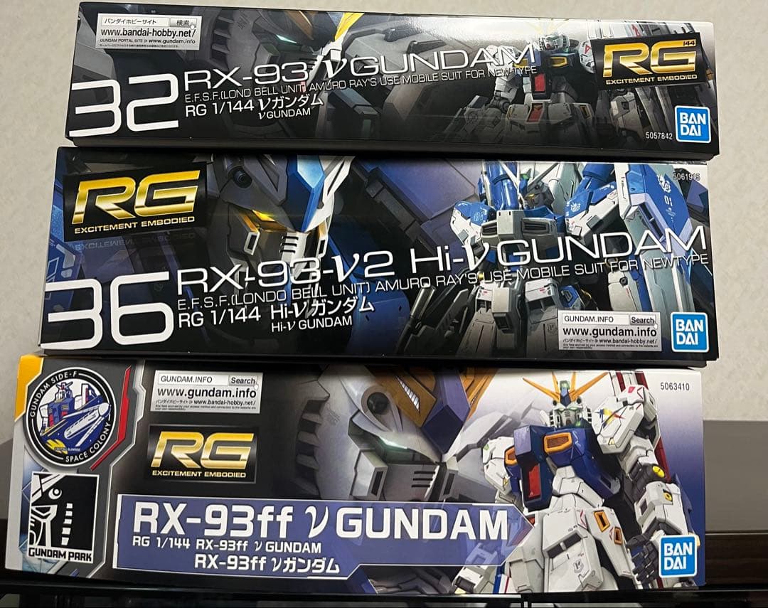 RG νガンダム セット
