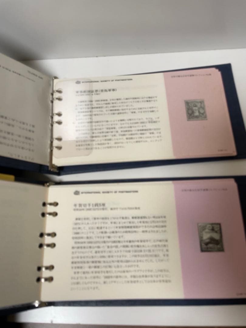 日本の偉大な切手　公式銀製プルーフ・コレクション　解説書バインダー付き