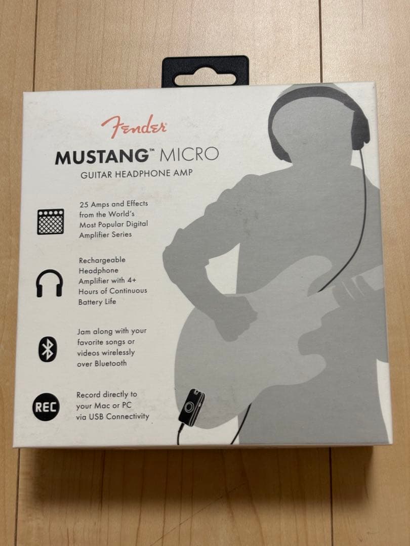 Fender Mustang Micro ギター用ヘッドフォンアンプ