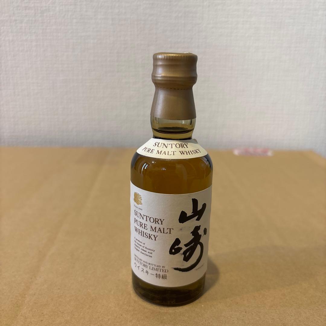 サントリー ウイスキー 山崎 特級　50ml 向獅子　未開封 古酒　ミニボトル