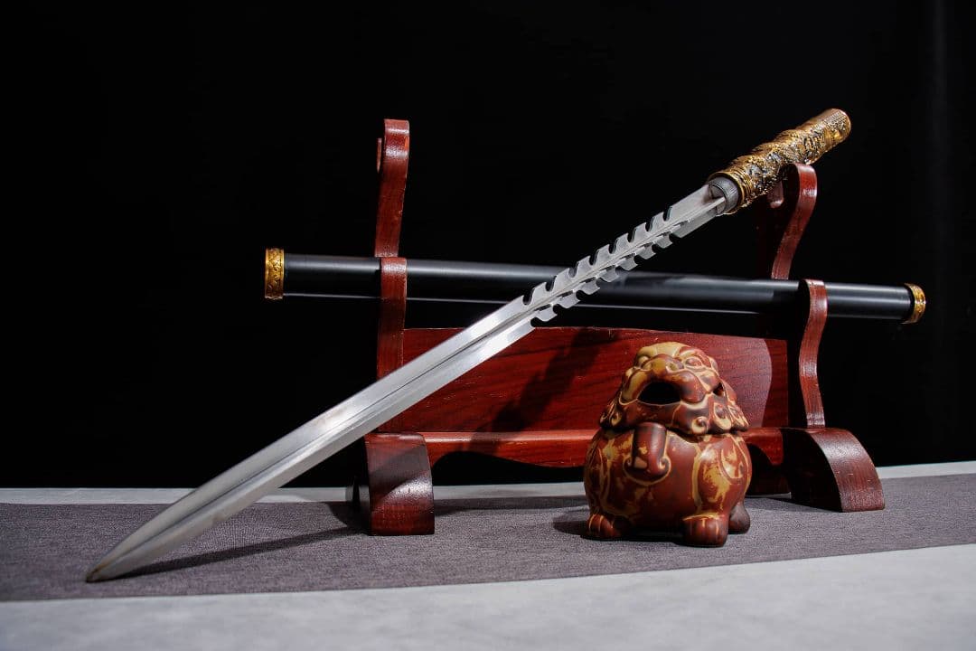 【崩鍔の切り札】古兵器 刀装具 日本刀　模造刀 居合刀 武士道 鑑賞用 美術刀