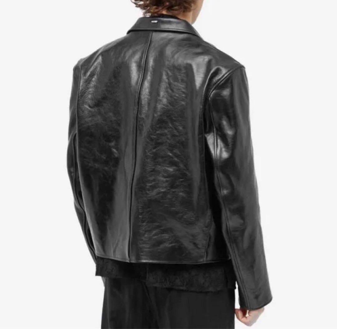 【新品未使用品】OUR LEGACY MINI JACKETレザージャケット50