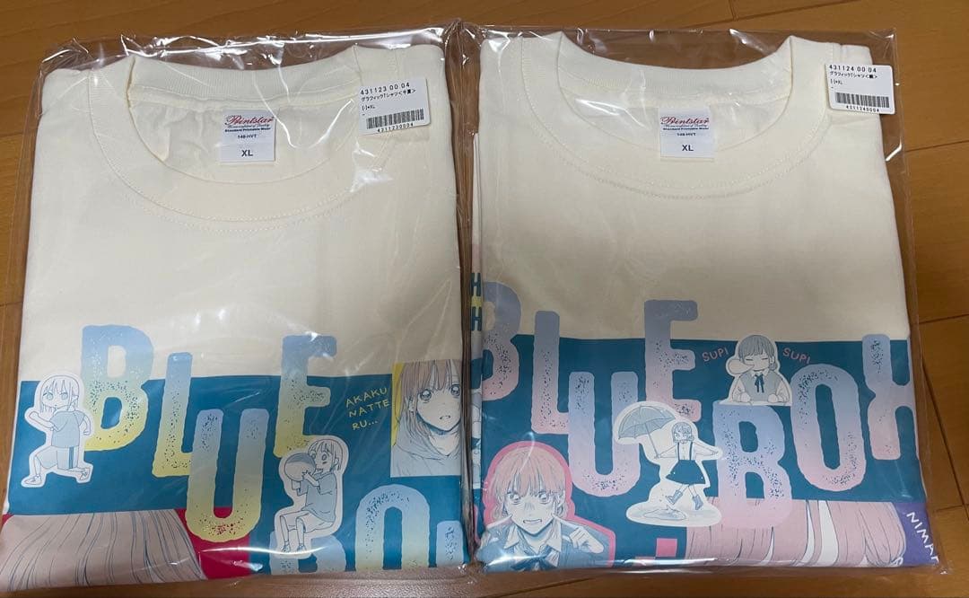 未開封アオのハコジャンプ応募者全員サービスグラフィックTシャツ　千夏　雛2種XL