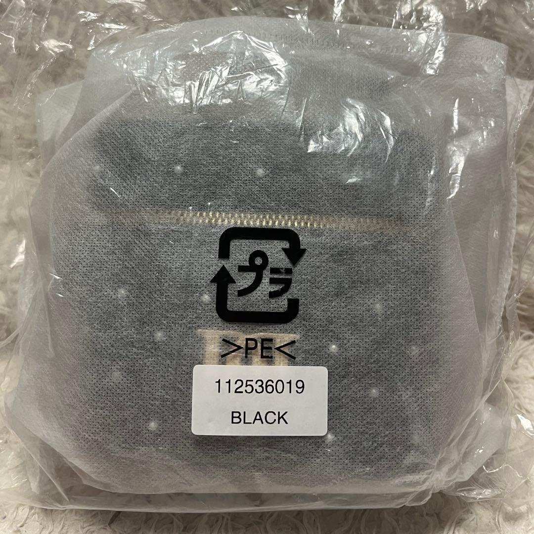 Darich 【ゴールドパーツ】キルティングパールスクエアミニバッグ BLK