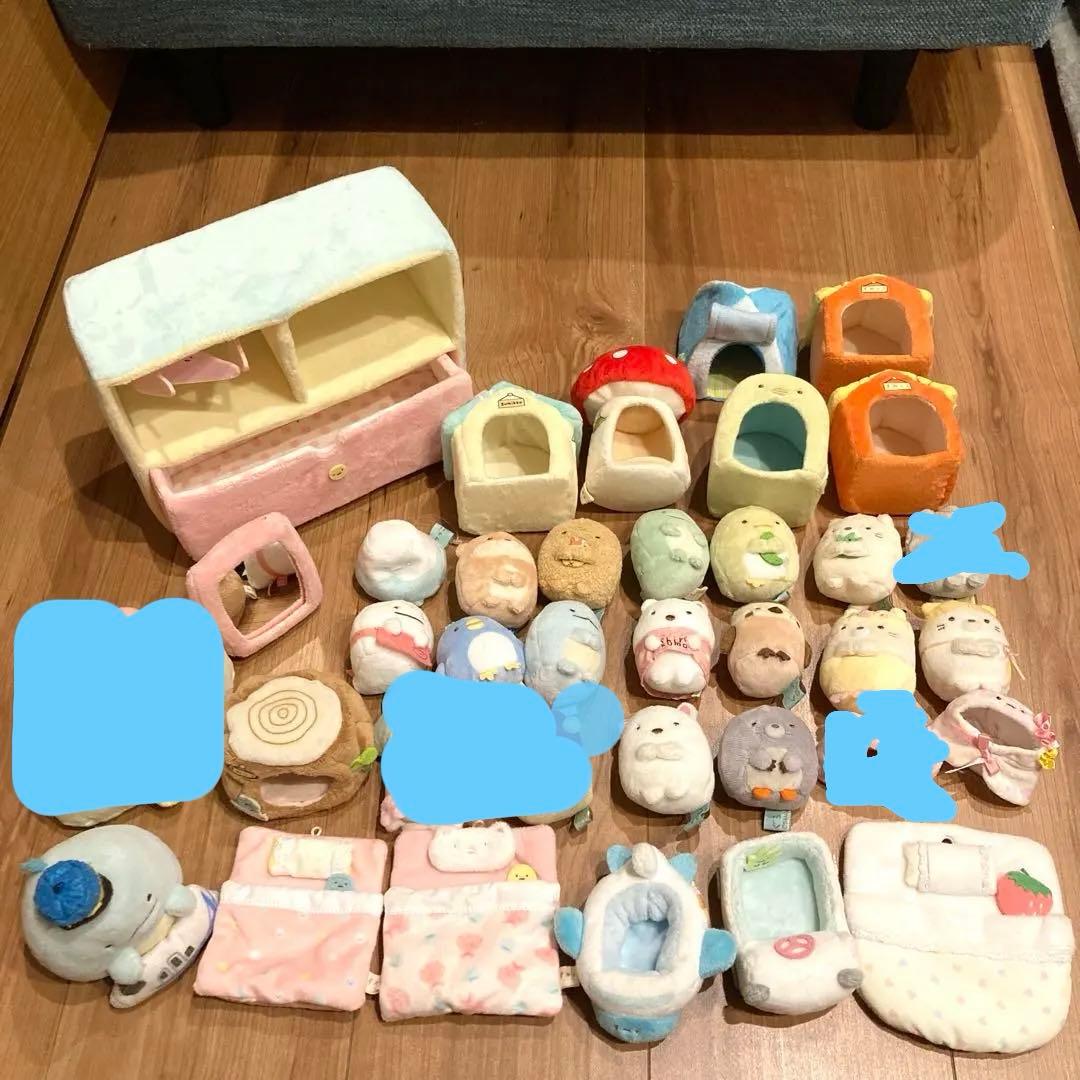すみっコぐらし てのりぬいぐるみ まとめ売り 35個 お洋服屋さん おうち 限定