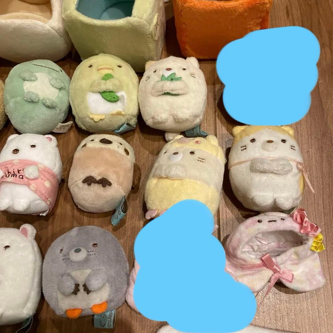 すみっコぐらし てのりぬいぐるみ まとめ売り 35個 お洋服屋さん おうち 限定