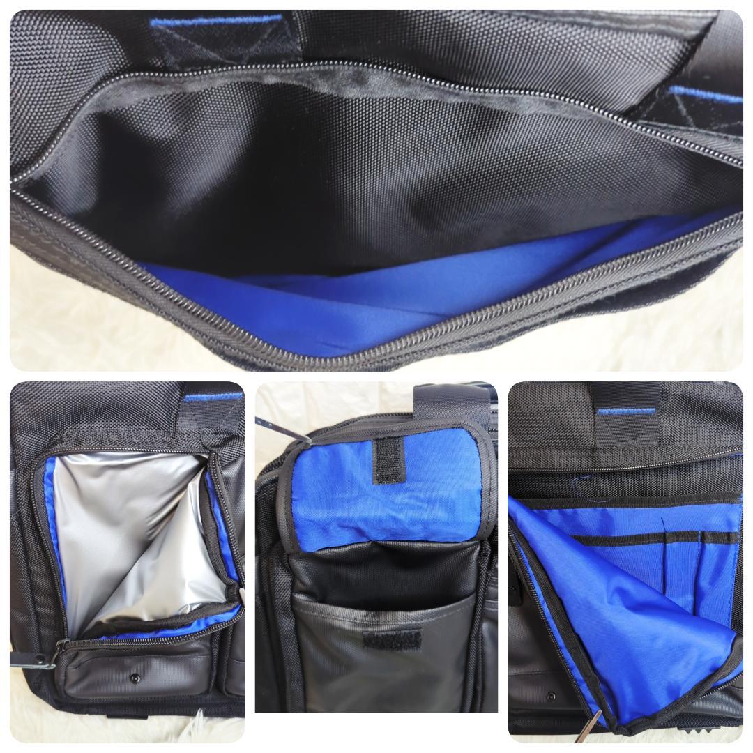 【極美品】ALPHA INDUSTRIES ビジネスバッグ 3WAY 拡張 2層