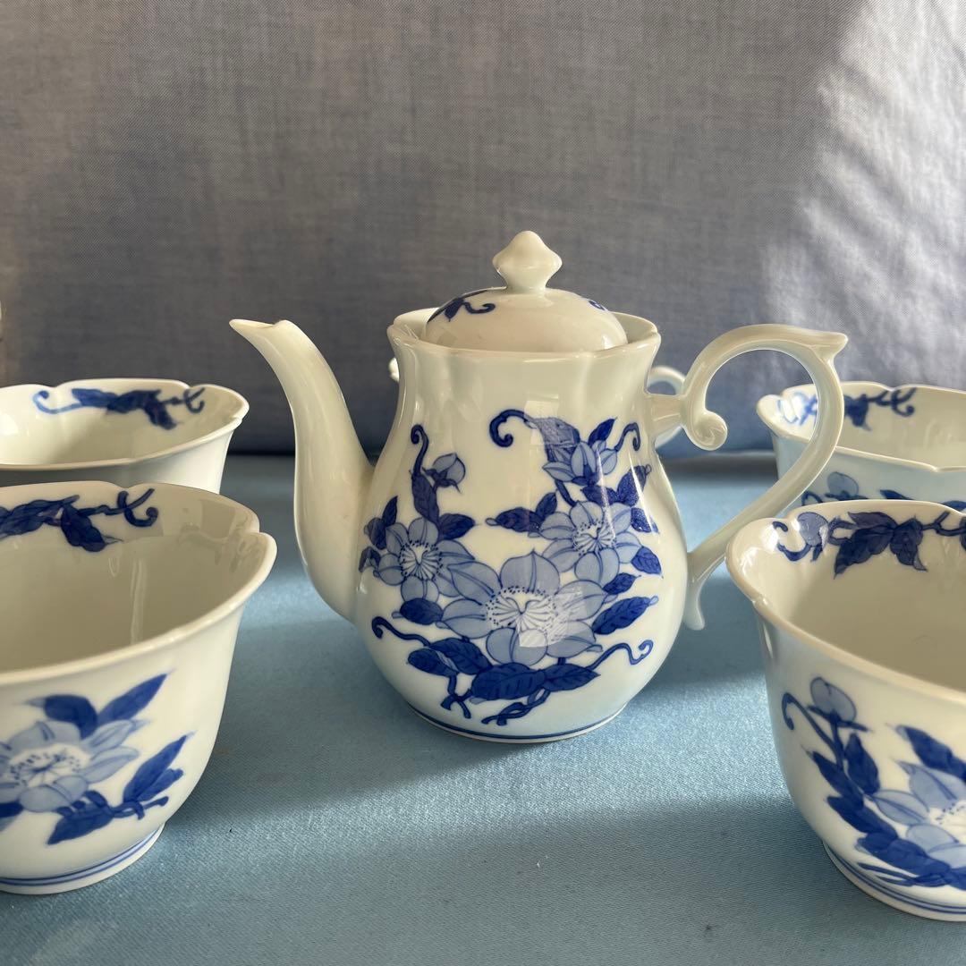 幸楽釜　ティーポット　カップ　セット