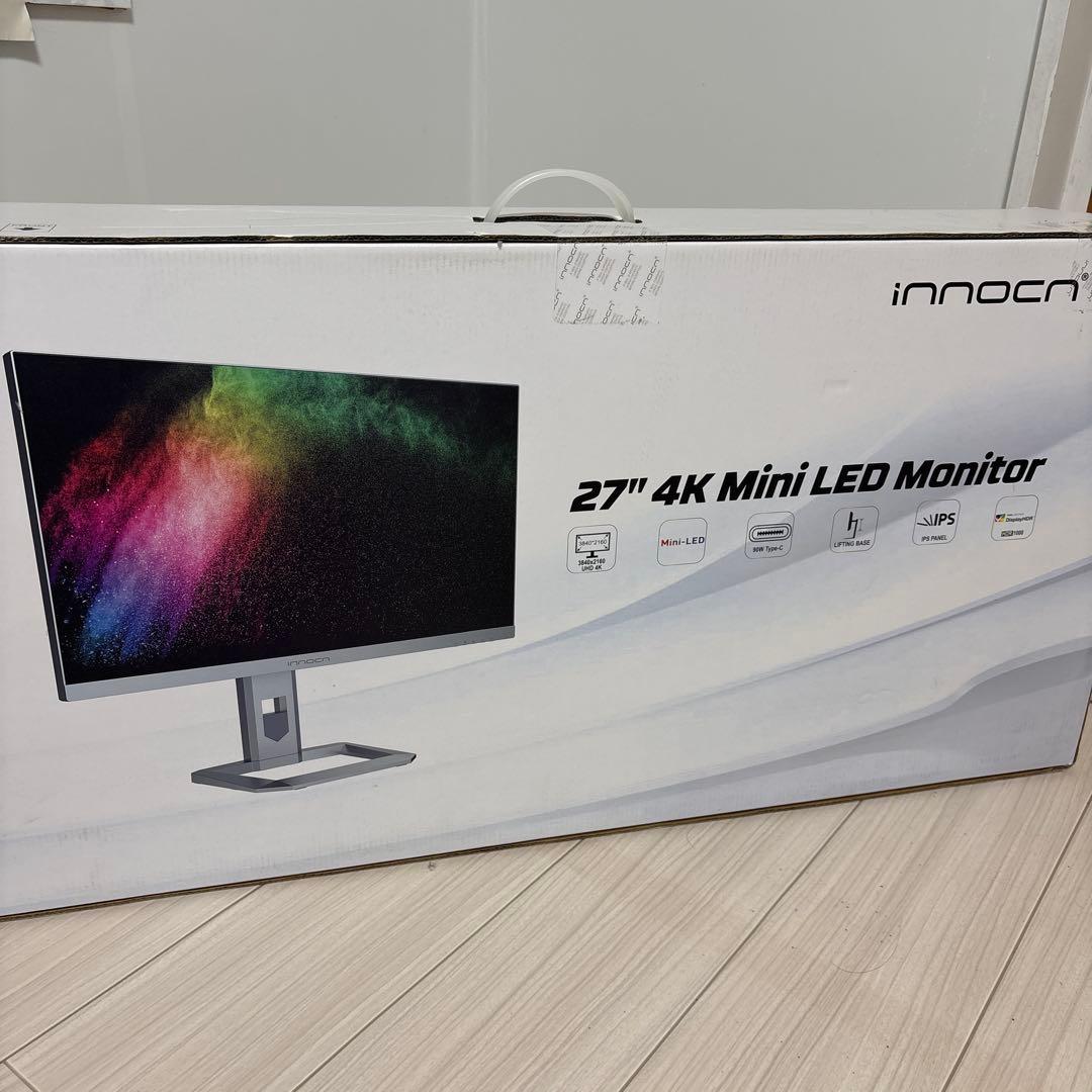 【年末価格】Innocn 27インチ 4K MiniLED ゲーミングモニター