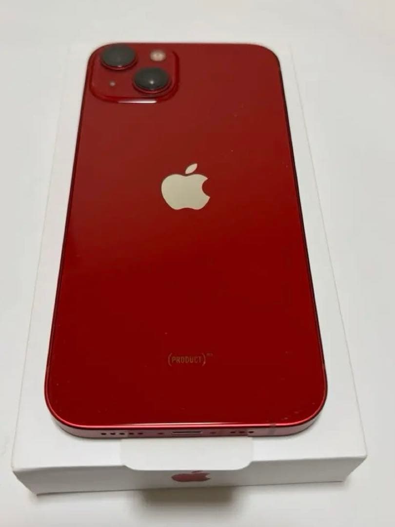 【美品】 iPhone13 128GB カラーレッド 箱あり