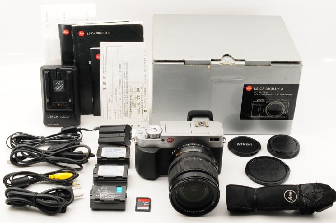 ◆希少◆ Leica Digilux 3 14-50mm バッテリー3個付き