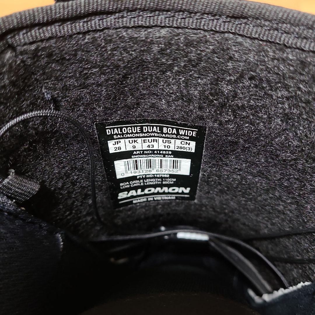 スノーボード Salomon Dialogue Dual Boa Wide 28JP