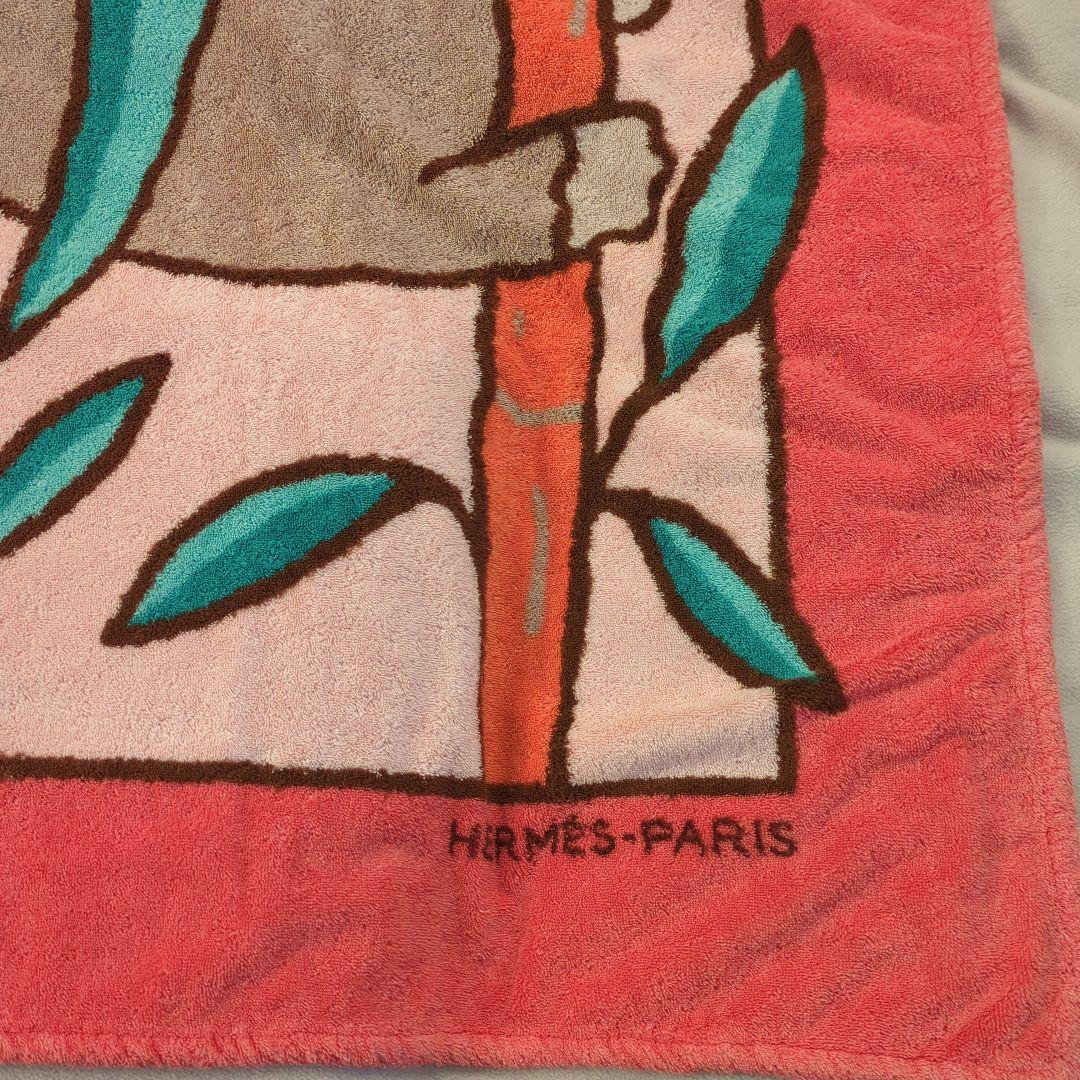 HERMES　ビーチタオル　コアラ　約144×88㌢　ブランケット　バスタオル