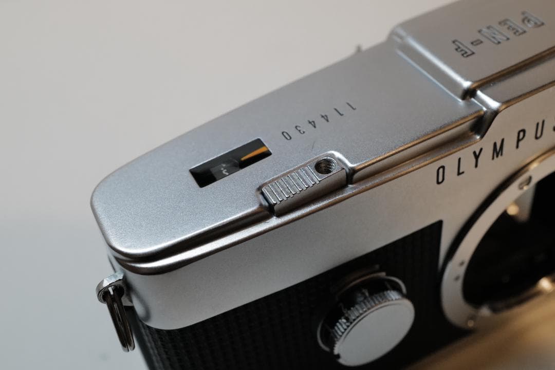 整備済 オリンパス OLYMPUS PEN-F ハーフフィルムカメラボディ