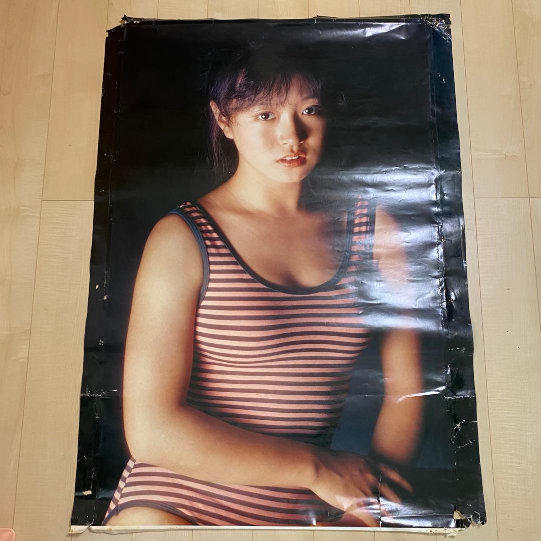 中森明菜 超特大 超貴重40年前 RAINBOW SHOWER 会場限定ポスター