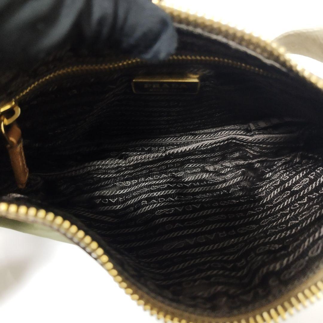 プラダ　アーカイブ　ナイロン　レザー　ショルダーバッグ　tessuto lux