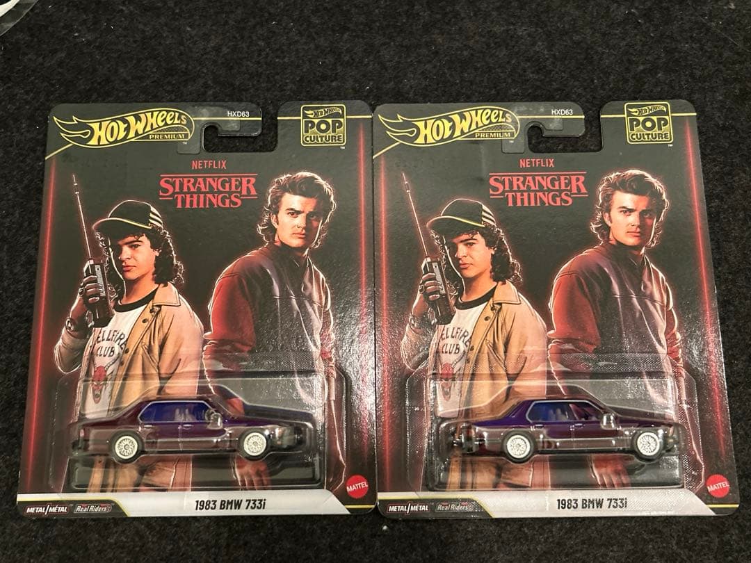 1983 BMW 733i 2個セット　ホットウィール　ストレンジャーシングス