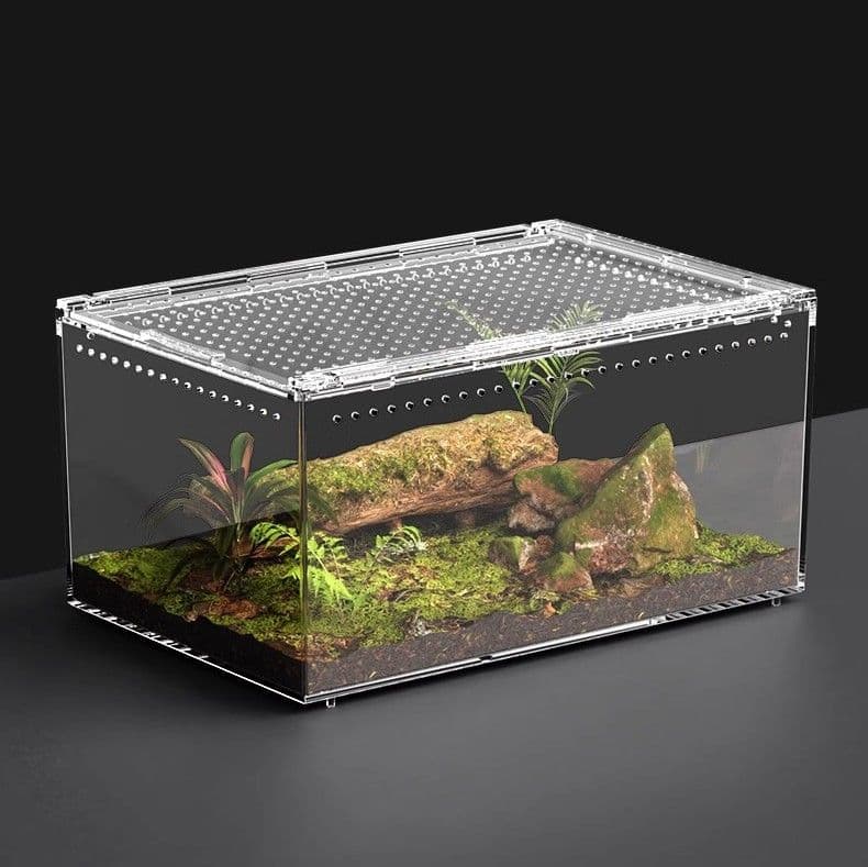【XLサイズ2個】レプタイルボックス 39.8×25×20.5cm 爬虫類ケージ