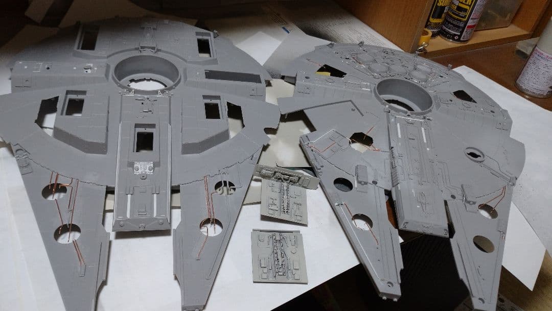 ファインモールド スターウォーズ ミレニアムファルコン 1/72 完成品