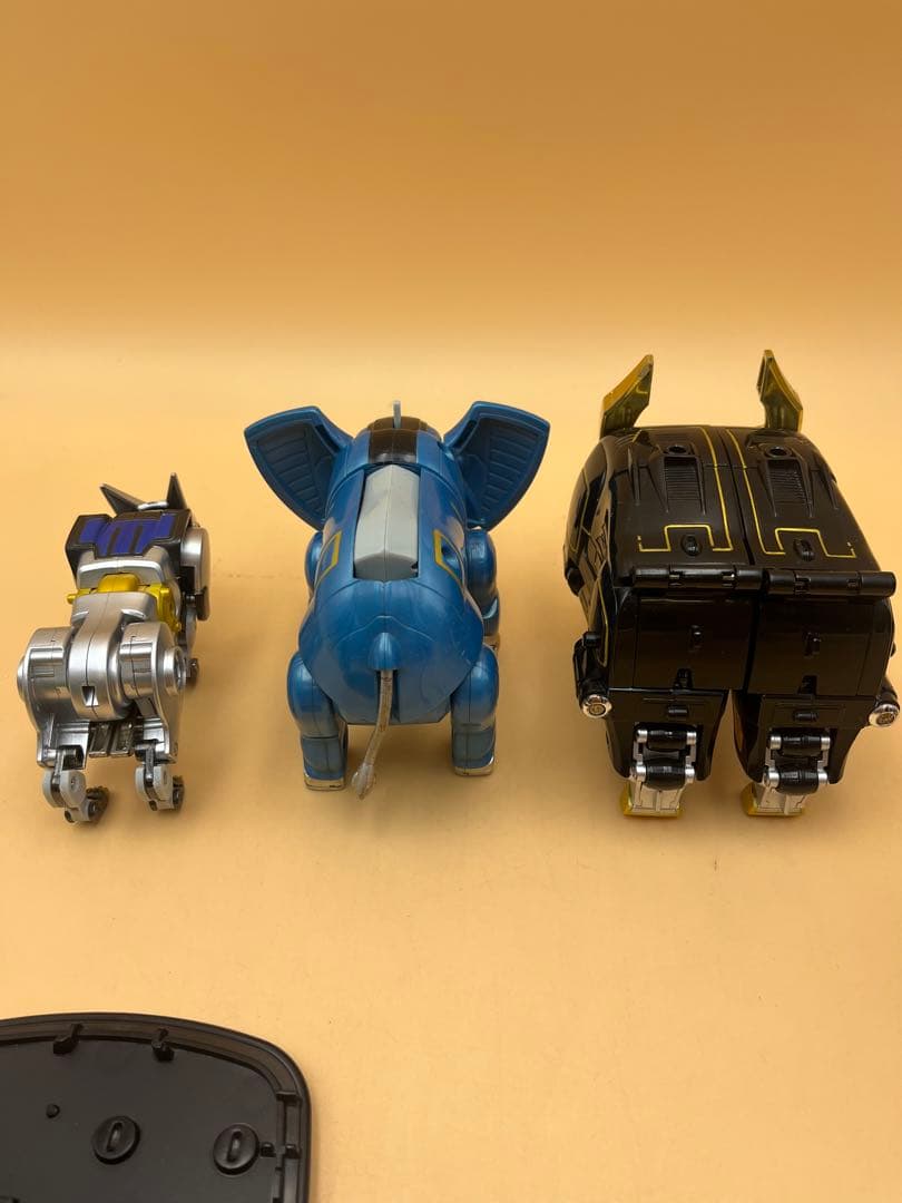 ガオレンジャー パワーアニマル　6体　台座　当時物　超合金