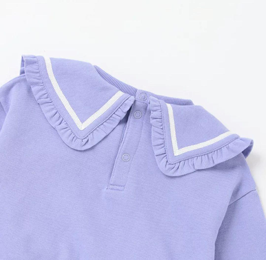 《新品タグ付き》メゾピアノ　ビッグカラークマトレーナー　セットアップ　140