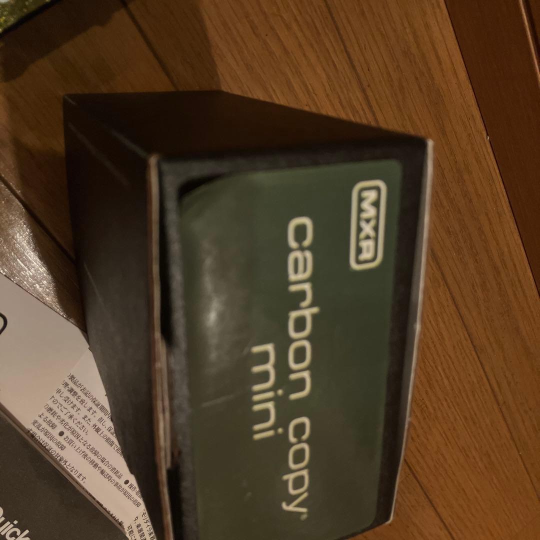 MXR carbon copy mini アナログディレイエフェクター