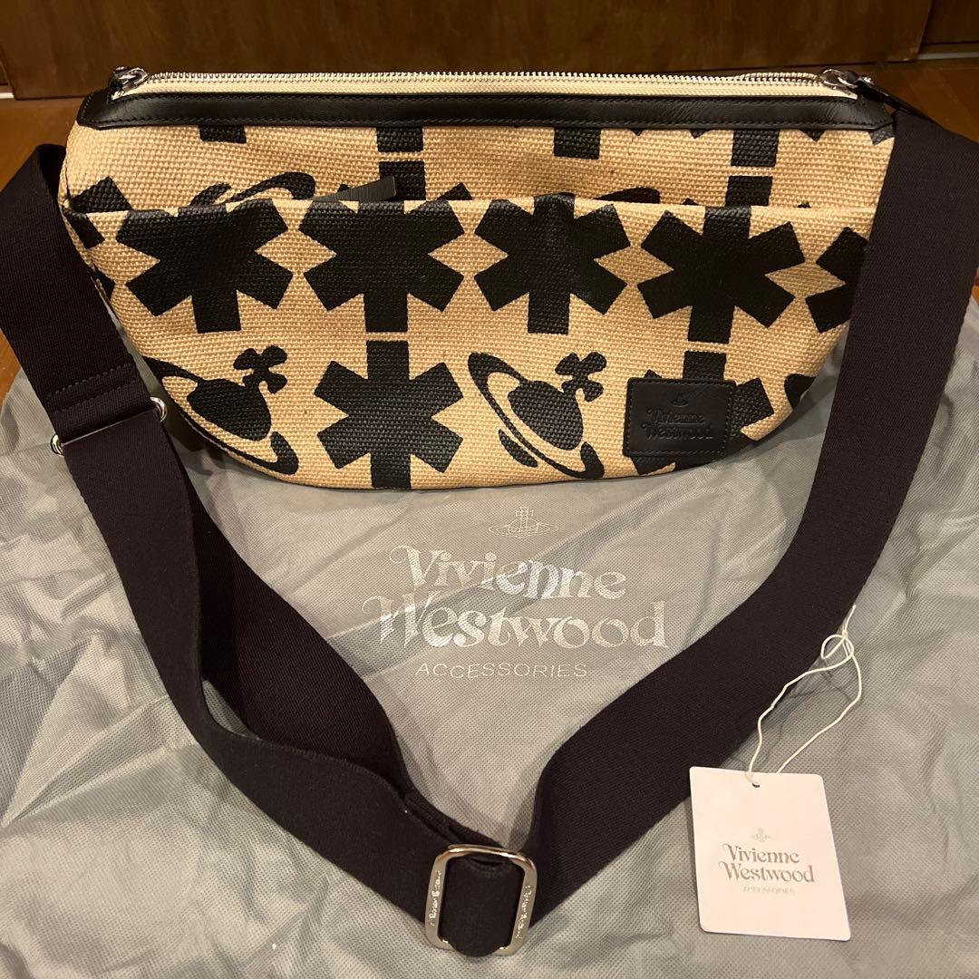 VIVIENNE WESTWOOD オーブ ショルダーバッグ アスタリスク柄