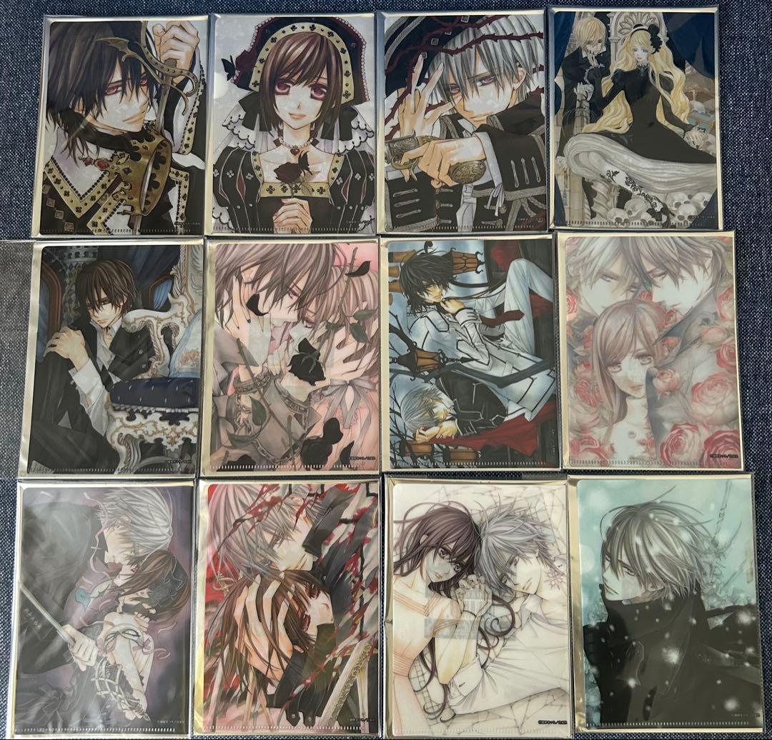 ヴァンパイア騎士 トレーディングA6クリアファイル