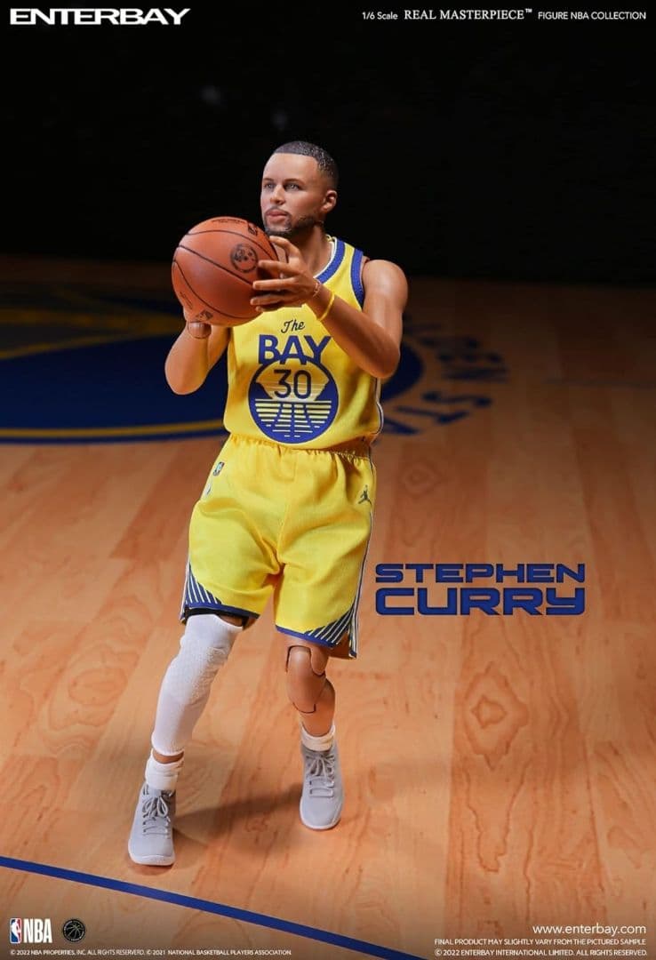 新品　1/6　エンターベイ　ステフィン・カリー　アクションフィギュア　NBA