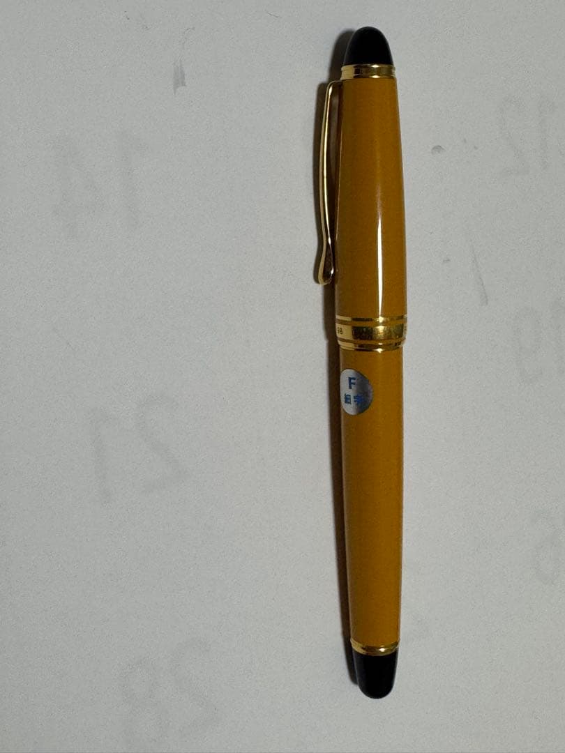 PILOT 14Kゴールド 万年筆 イエロー