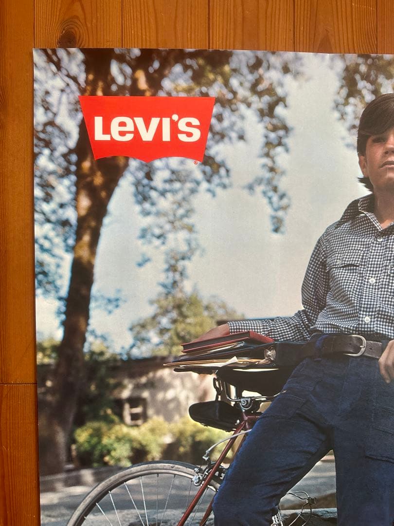 レア70年代オリジナルLEVISリーバイス販促用ビンテージポスター501BIGE